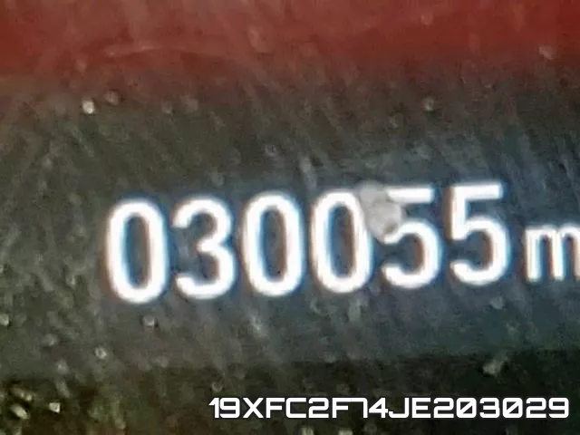 19XFC2F74JE203029 фото 9