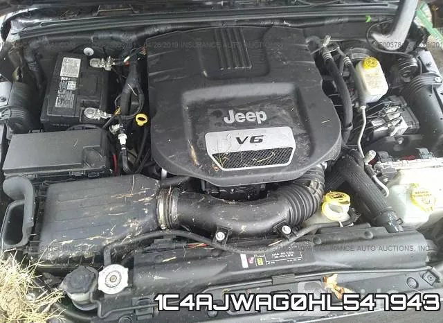 1C4AJWAG0HL547943 фото 2