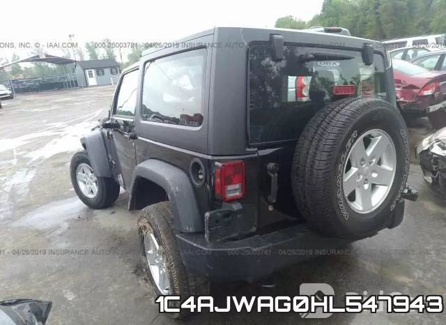 1C4AJWAG0HL547943 фото 4