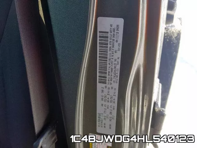 1C4BJWDG4HL540123 фото 2