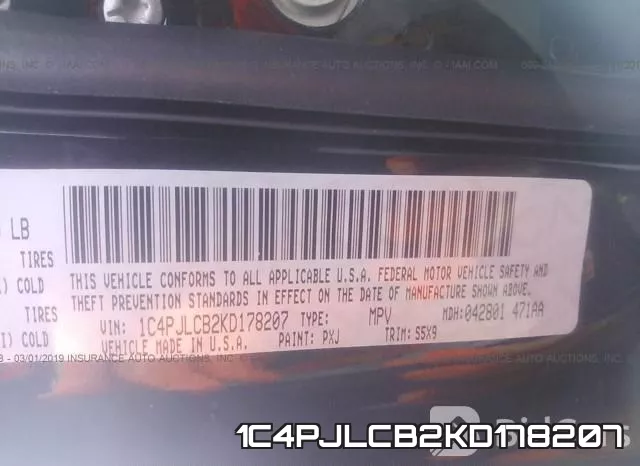 1C4PJLCB2KD178207 фото 10