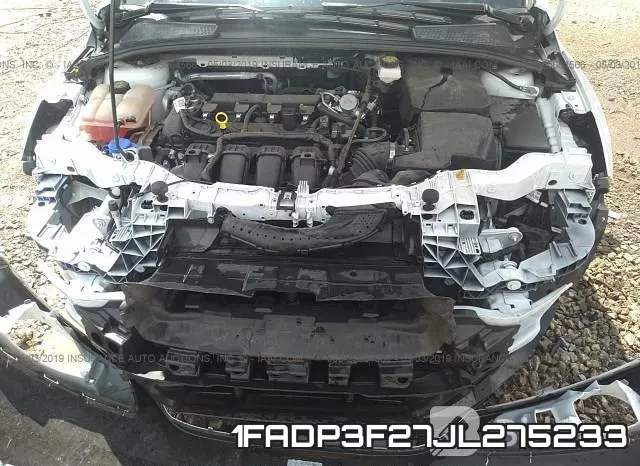 1FADP3F27JL275233 фото 2