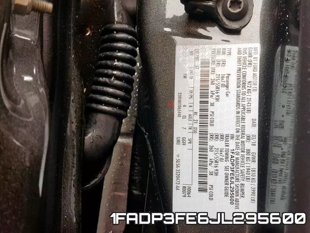 1FADP3FE6JL295600 фото 2