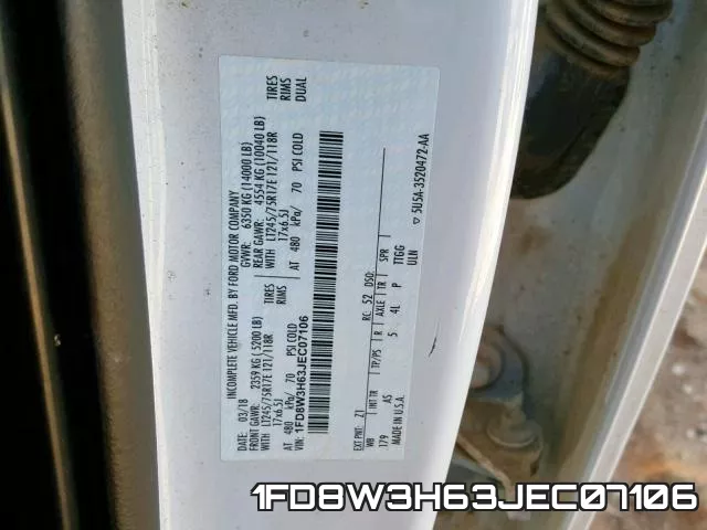 1FD8W3H63JEC07106 фото 2