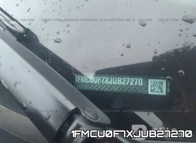 1FMCU0F7XJUB27270 фото 10