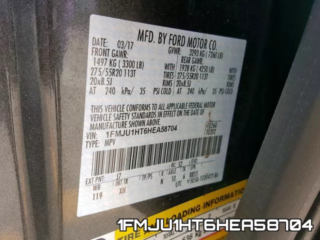 1FMJU1HT6HEA58704 фото 2