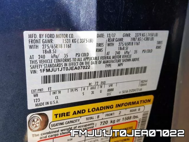 1FMJU1JT0JEA07022 фото 2
