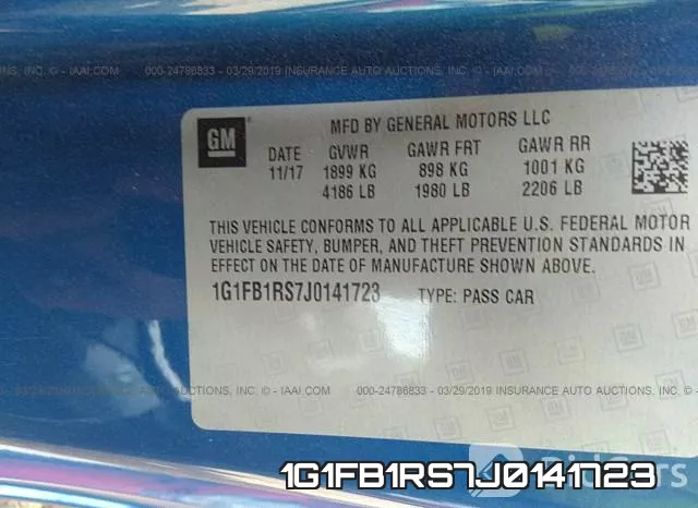 1G1FB1RS7J0141723 фото 10