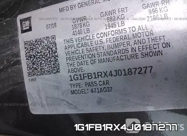 1G1FB1RX4J0187277 фото 10
