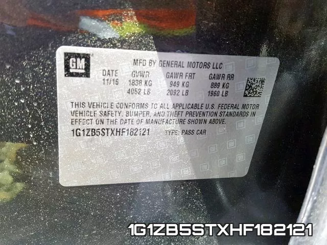 1G1ZB5STXHF182121 фото 2