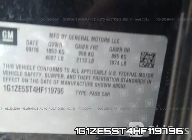 1G1ZE5ST4HF119796 фото 10