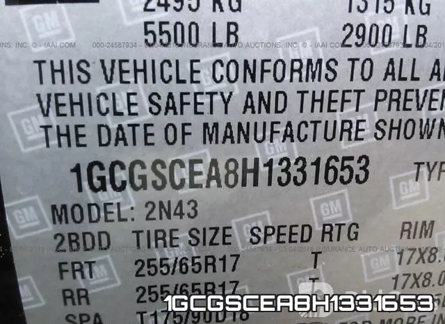 1GCGSCEA8H1331653 фото 10