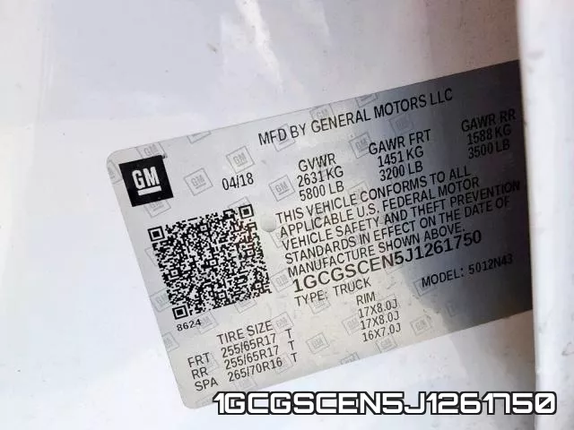 1GCGSCEN5J1261750 фото 2