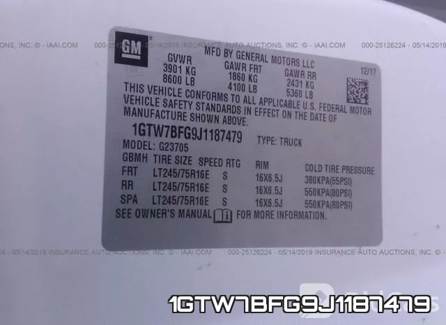 1GTW7BFG9J1187479 фото 10