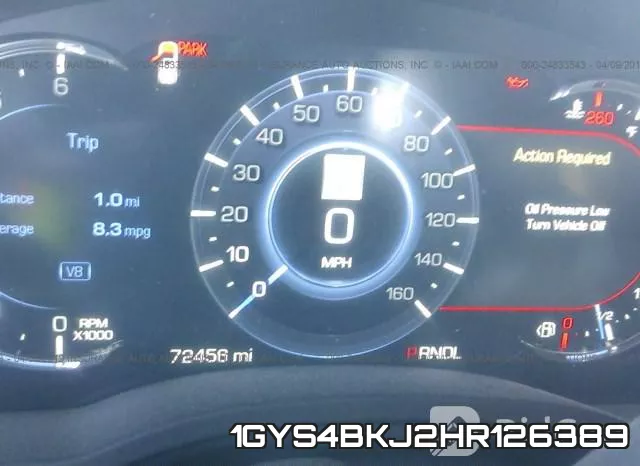 1GYS4BKJ2HR126389 фото 8