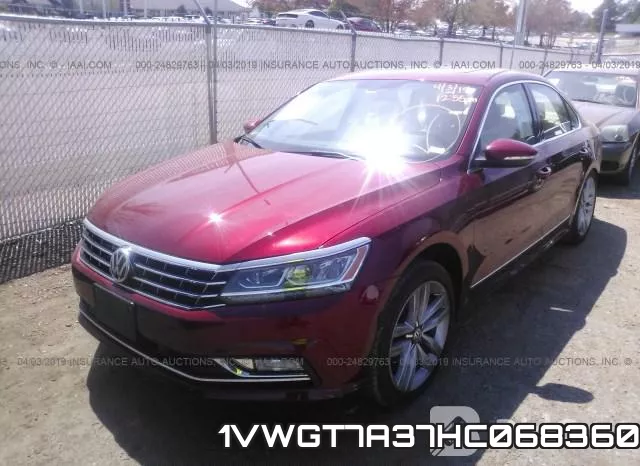 1VWGT7A37HC068360 фото 3