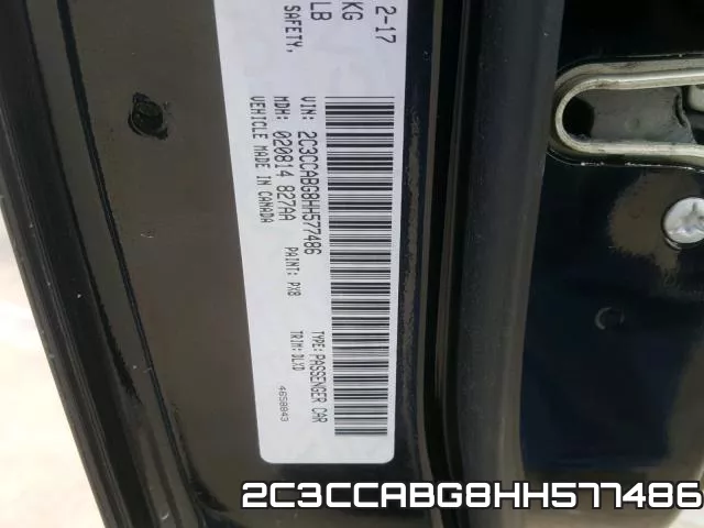 2C3CCABG8HH577486 фото 2