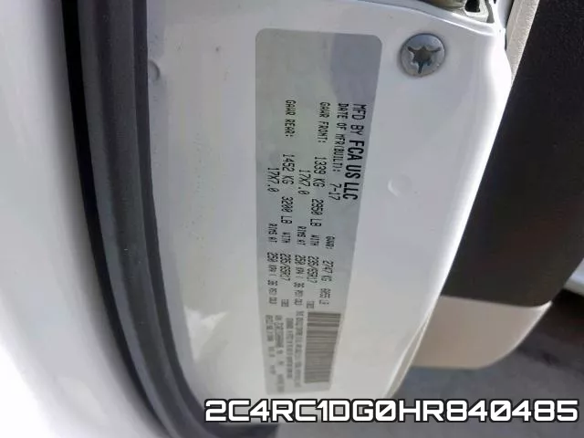 2C4RC1DG0HR840485 фото 2