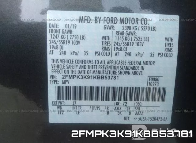2FMPK3K91KBB53781 фото 10