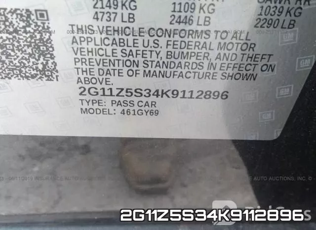 2G11Z5S34K9112896 фото 10