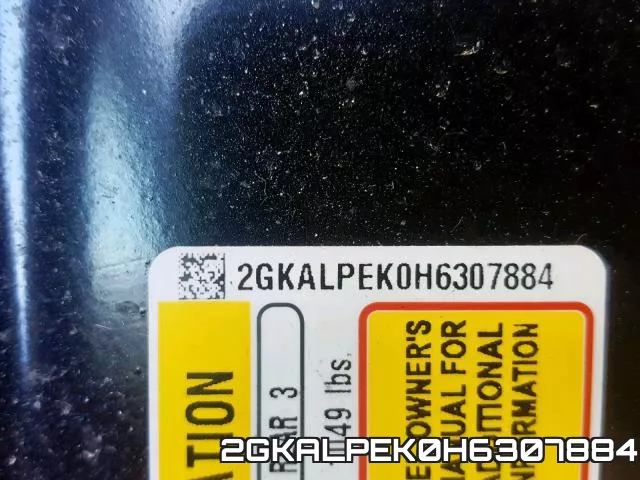 2GKALPEK0H6307884 фото 2