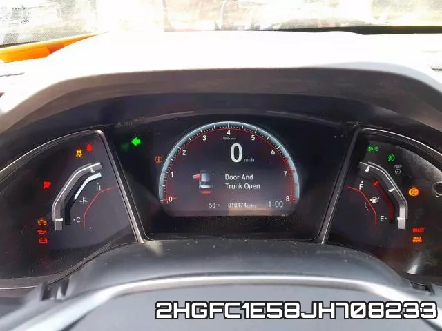 2HGFC1E58JH708233 фото 9