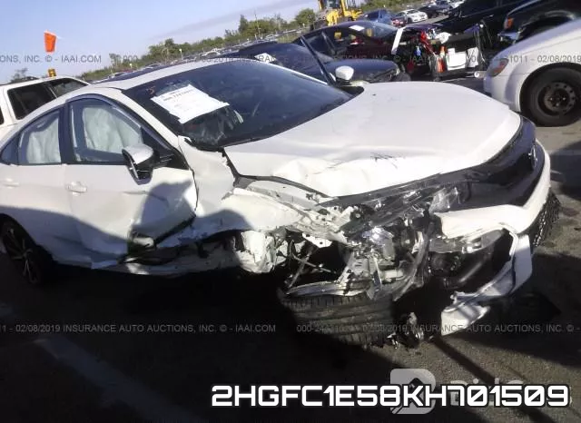 2HGFC1E58KH701509 фото 7