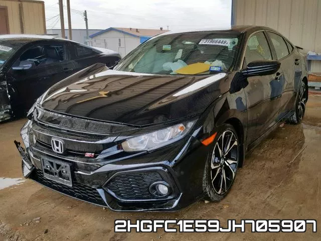 2HGFC1E59JH705907 фото 3