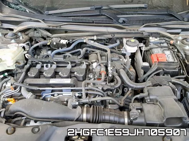 2HGFC1E59JH705907 фото 8