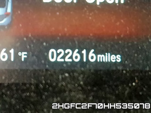 2HGFC2F70HH535078 фото 9