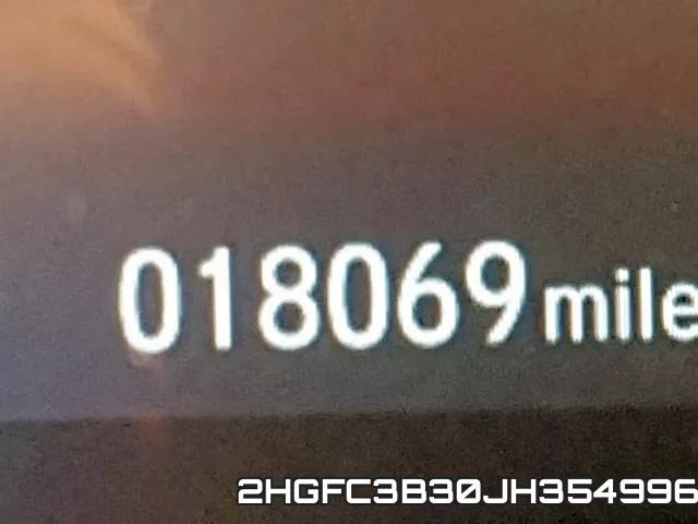 2HGFC3B30JH354996 фото 9