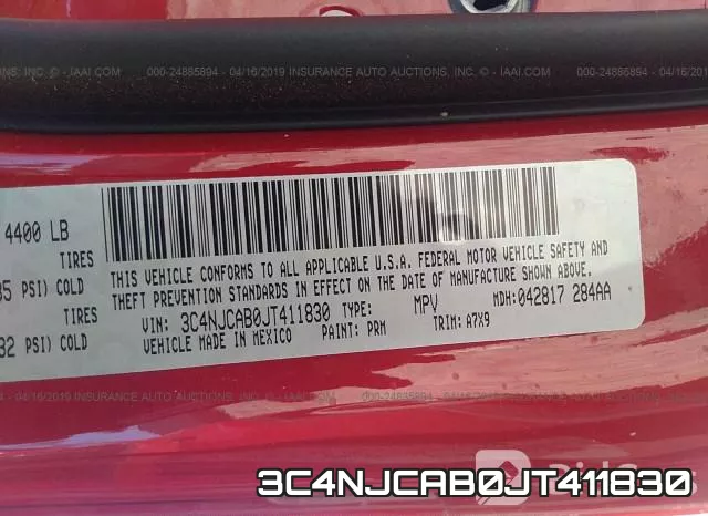 3C4NJCAB0JT411830 фото 10