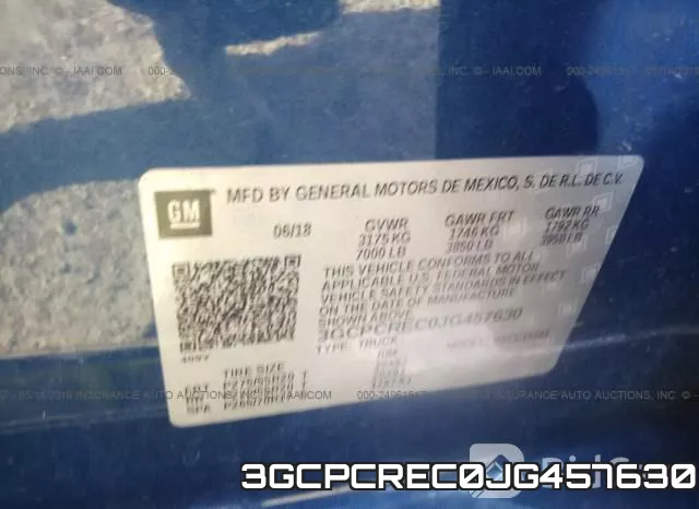 3GCPCREC0JG457630 фото 10