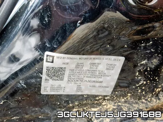 3GCUKTEJ5JG391688 фото 2