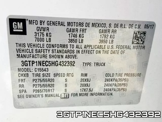 3GTP1NEC5HG432392 фото 2