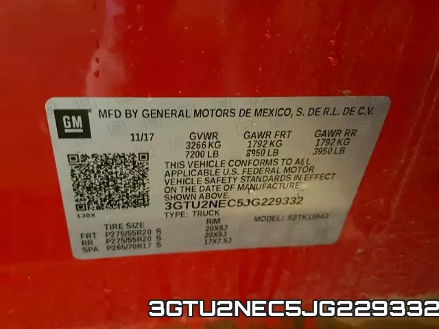3GTU2NEC5JG229332 фото 2