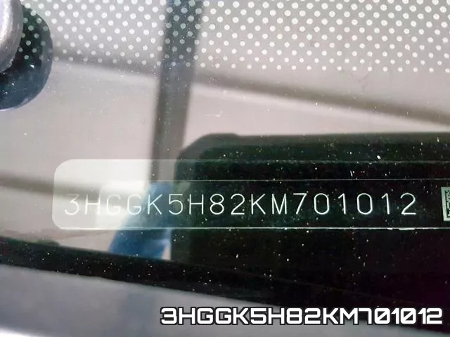 3HGGK5H82KM701012 фото 2