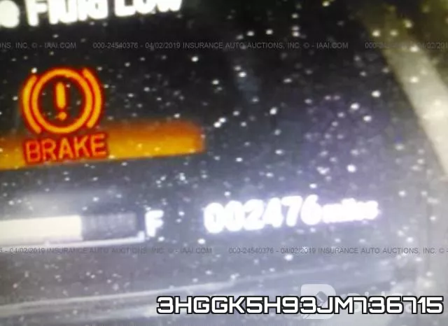 3HGGK5H93JM736715 фото 8
