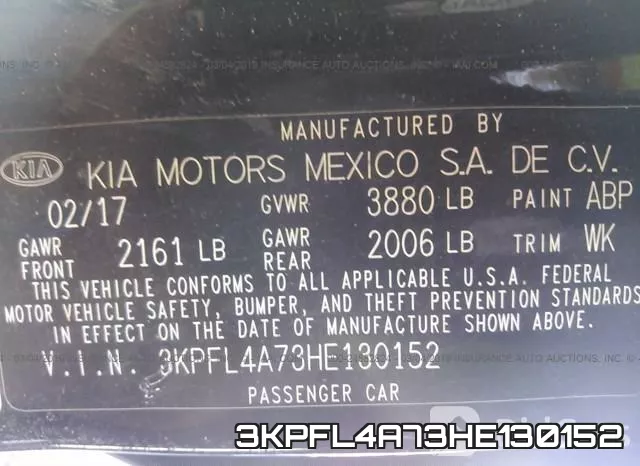3KPFL4A73HE130152 фото 10
