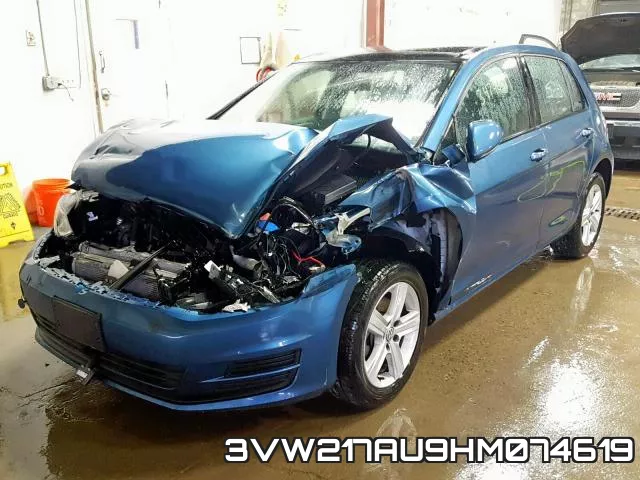 3VW217AU9HM074619 фото 3