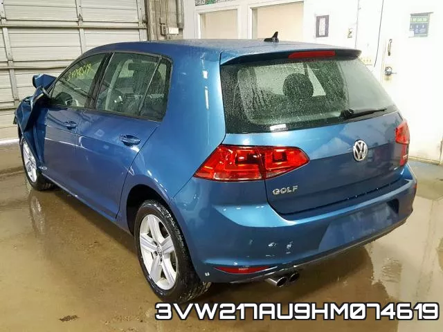 3VW217AU9HM074619 фото 4