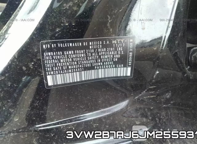 3VW2B7AJ6JM255931 фото 10