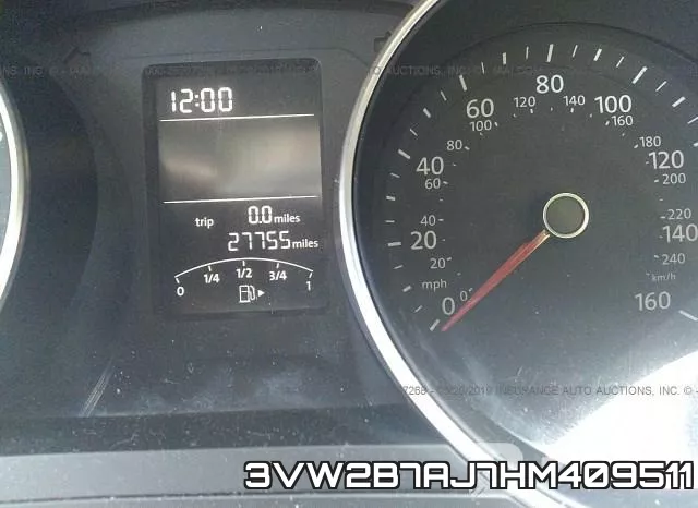 3VW2B7AJ7HM409511 фото 7