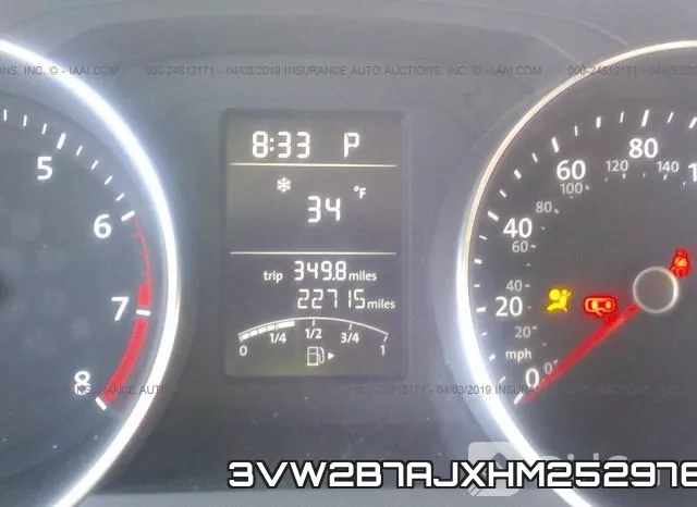 3VW2B7AJXHM252976 фото 8