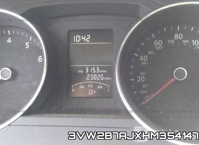 3VW2B7AJXHM354147 фото 8