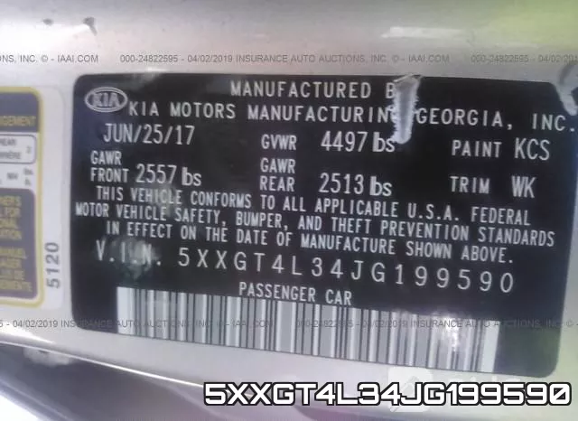 5XXGT4L34JG199590 фото 10