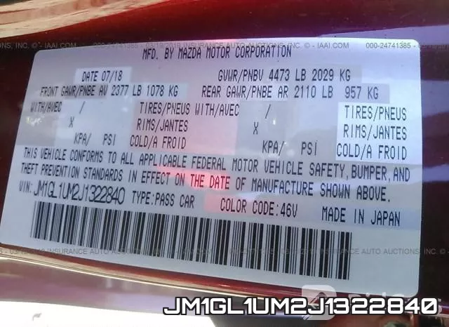 JM1GL1UM2J1322840 фото 10