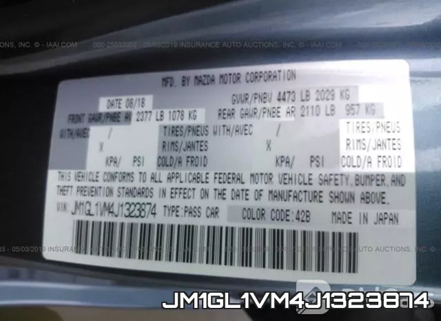 JM1GL1VM4J1323874 фото 10
