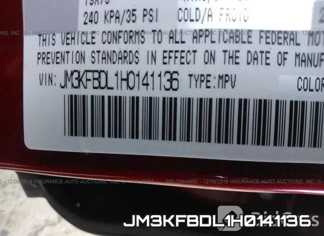 JM3KFBDL1H0141136 фото 10