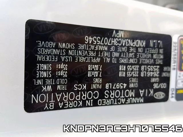 KNDPN3AC3H7075546 фото 2
